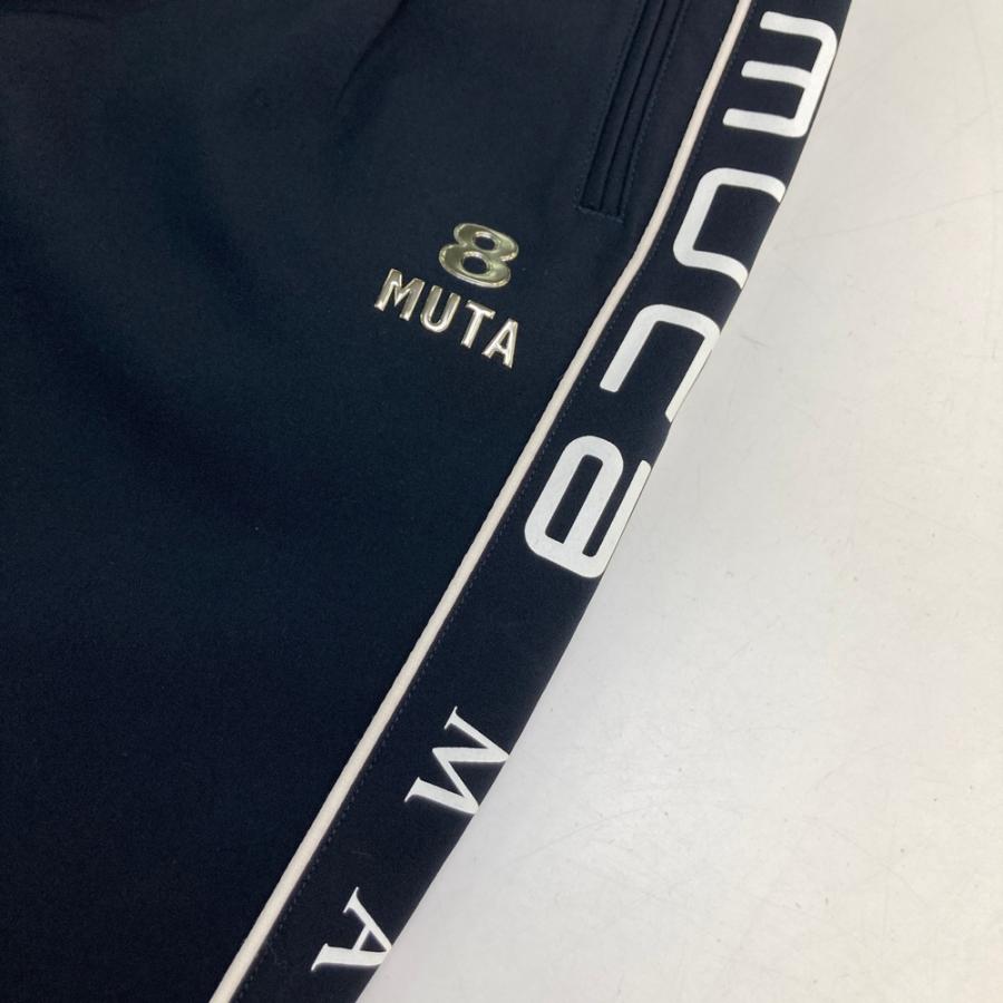 美品】MUTA MARINE ムータマリン サイドロゴ ストレッチロングパンツ