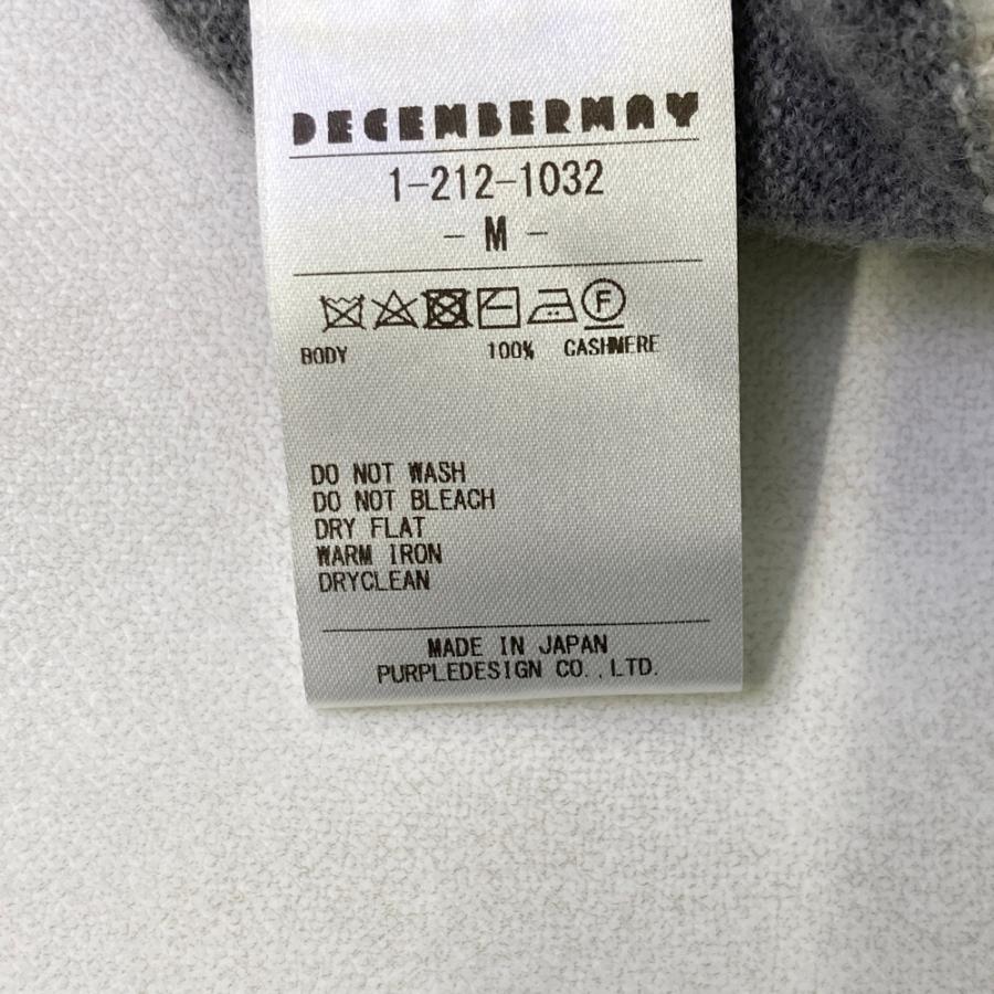 新品】DECEMBERMAY ディセンバーメイ カシミヤ タートルネック 長袖