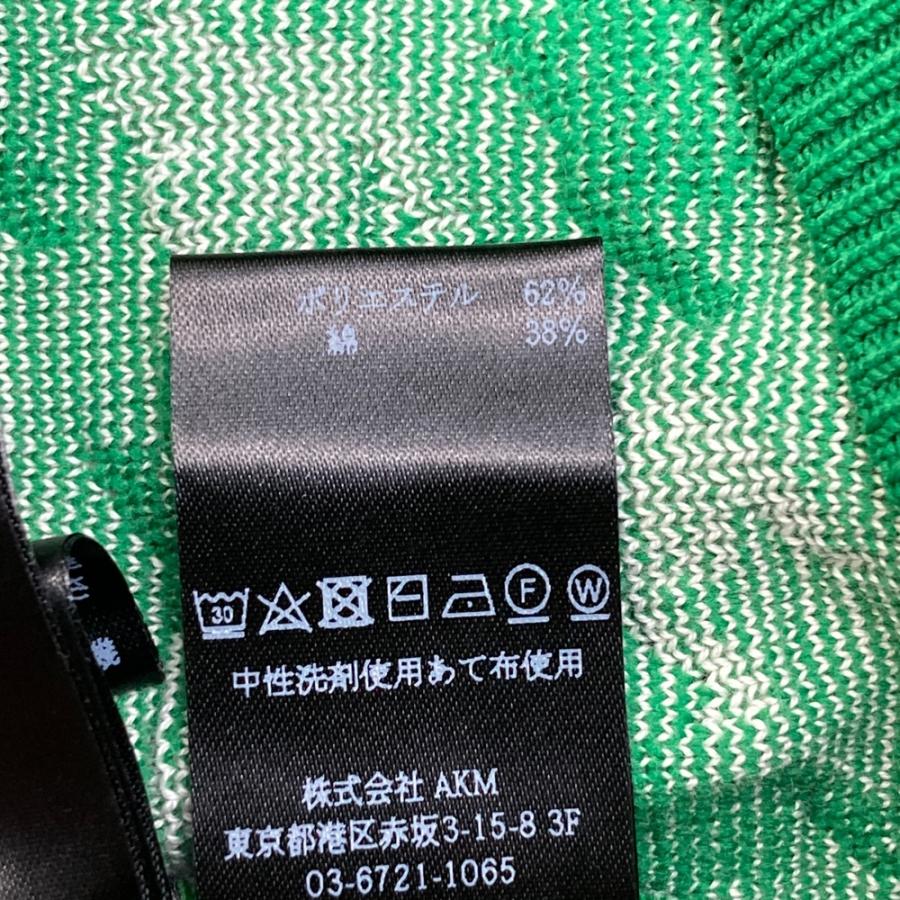【美品】1PIU1UGUALE3 GOLF GRB121 ニットジャケット 千鳥 グリーン系 6 ゴルフウェア メンズ_4