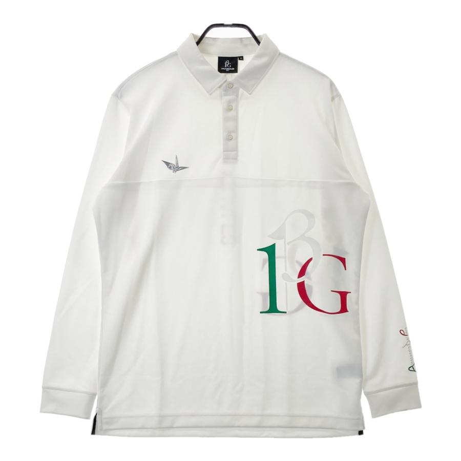 1PIU1UGUALE3 GOLF 【美品】1PIU1UGUALE3 GDT008 長袖ポロシャツ