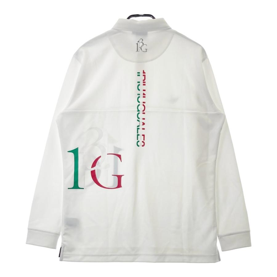 1PIU1UGUALE3 GOLF 【美品】1PIU1UGUALE3 GDT008 長袖ポロシャツ