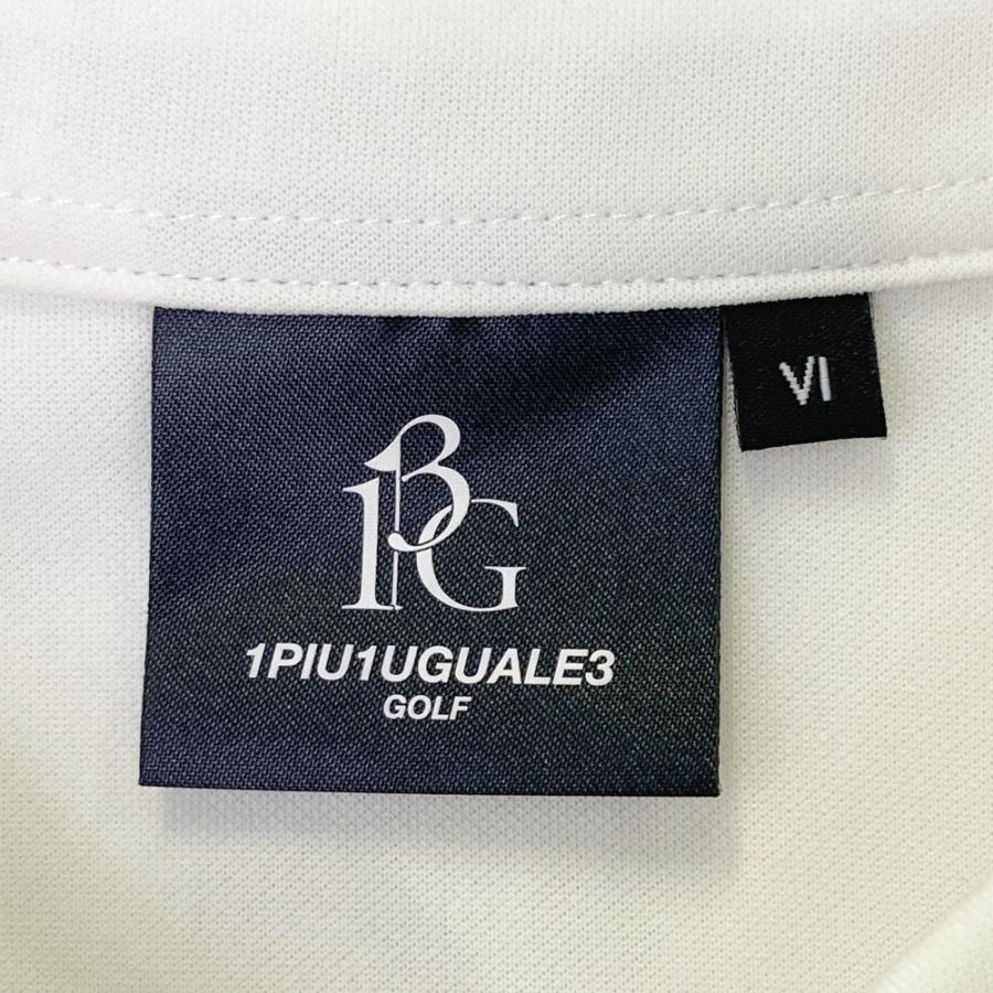 1PIU1UGUALE3 GOLF 【美品】1PIU1UGUALE3 GDT008 長袖ポロシャツ