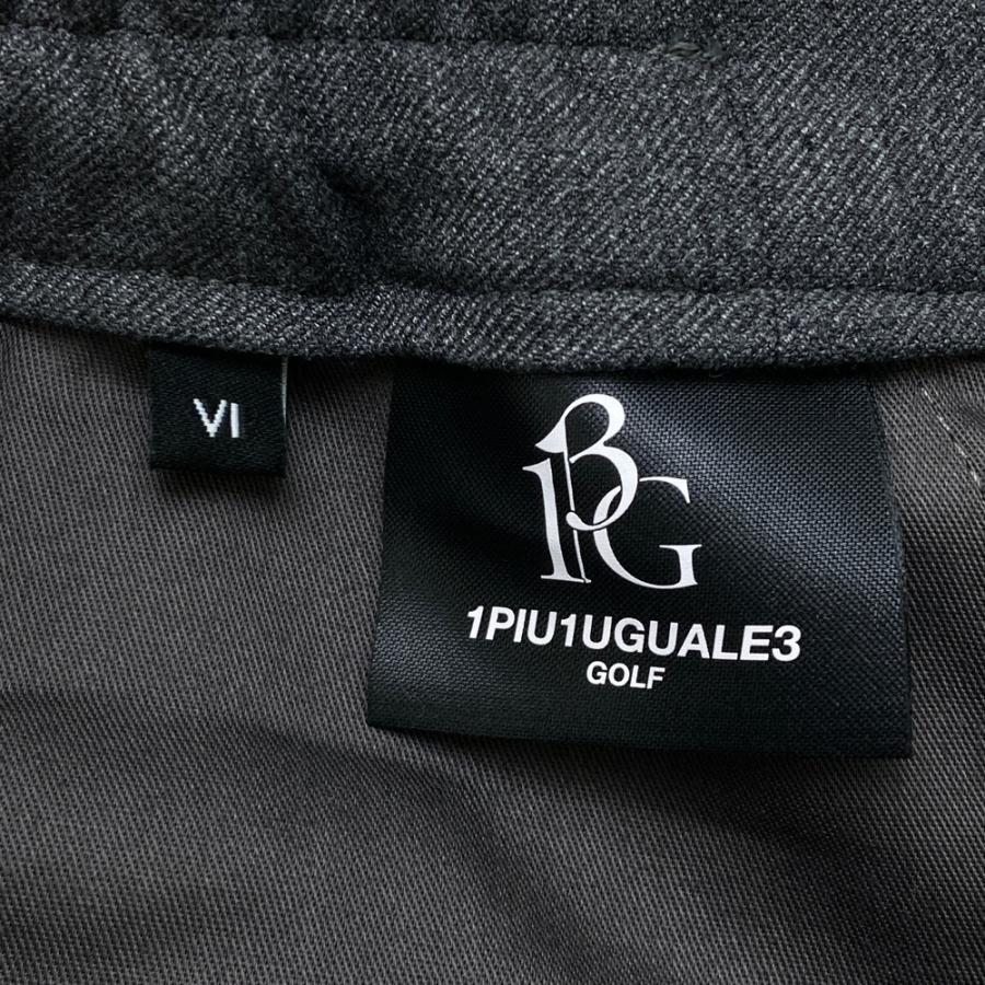 1PIU1UGUALE3 GOLF 【美品】1PIU1UGUALE3 GRP005 パンツ グレー系 6