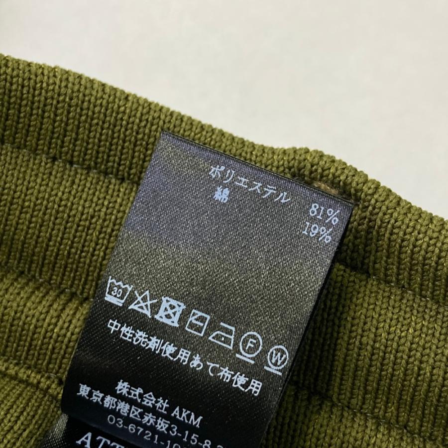 美品】1PIU1UGUALE3 GOLF GRK078 リブパンツ カーキ系 6 ゴルフウェア