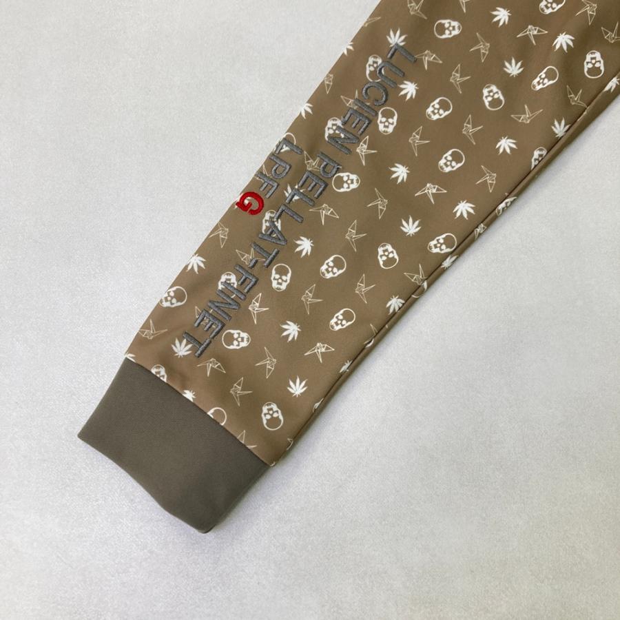 美品】1PIU1UGUALE3 GOLF GST134 長袖ポロシャツ グレー系 2 ゴルフ