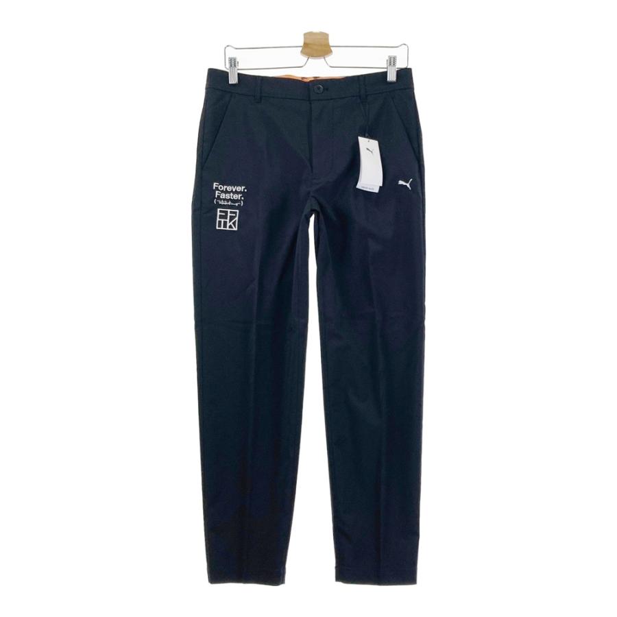 A 新品 Puma GOLF プーマゴルフ エンジ系 チェック パンツ 5点 新品】PUMA GOLF プーマゴルフ 633665 パンツ 熊谷隆志 FFTK ブラック