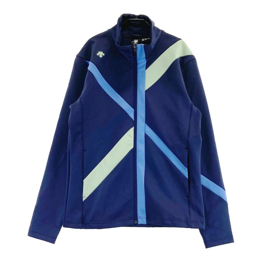 美品・DESCENTE GOLF ネイビー ダウンジャケット DESCENTE ALLTERRAIN Windstopper Bulky Down Jacket EX 