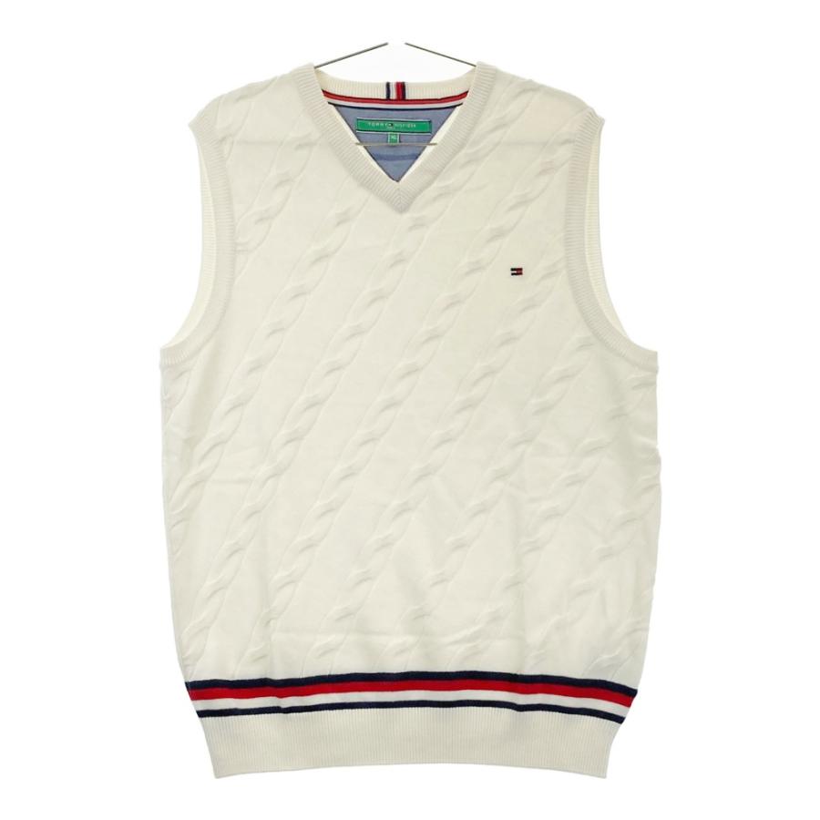 TOMMY HILFIGER GOLF トミー ヒルフィガーゴルフ Vネック ニットベスト 