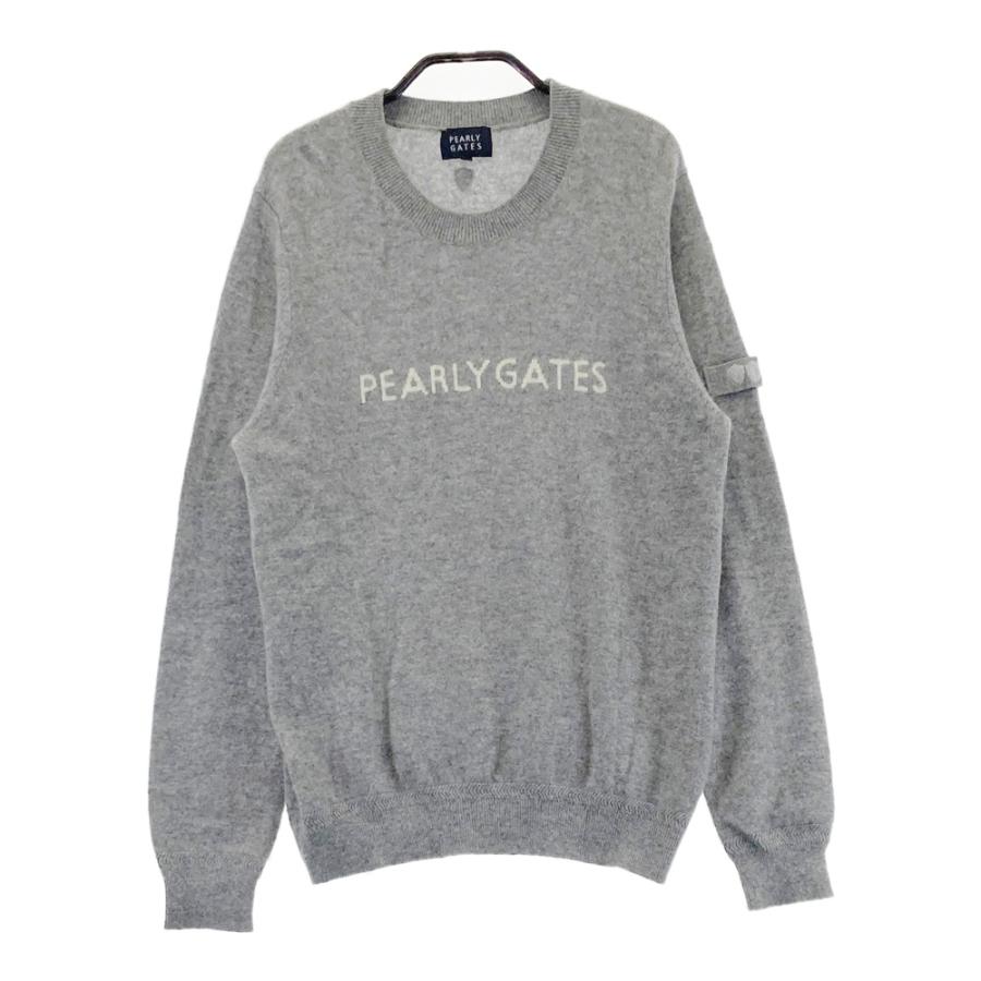 PEARLY GATES パーリーゲイツ カシミヤ ニット セーター グレー系 2