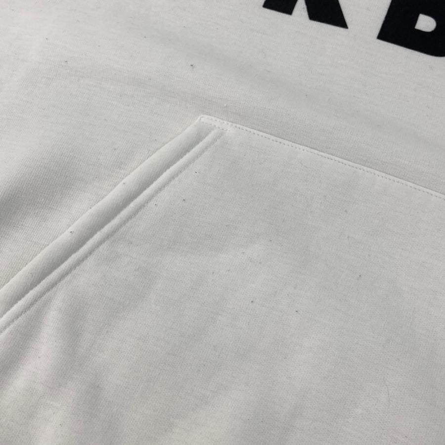 JACK BUNNY ジャックバニー 裏フリース スウェットパーカー ホワイト系