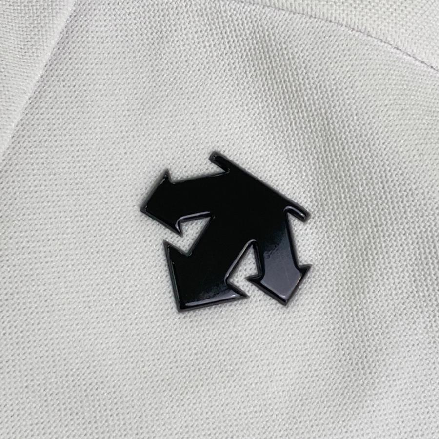DESCENTE GOLF デサントゴルフ 長袖ポロシャツ ホワイト系 L ゴルフ