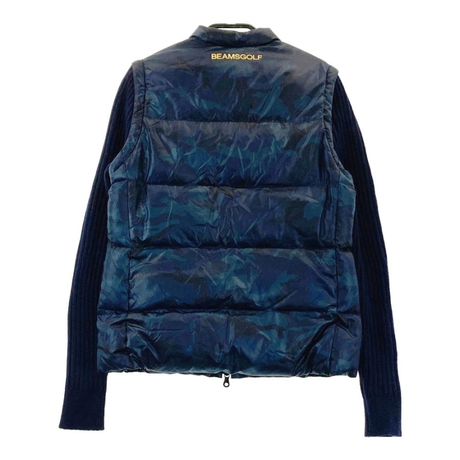 BEAMS GOLF ビームスゴルフ 2WAY ニット切替 ダウンジップジャケット