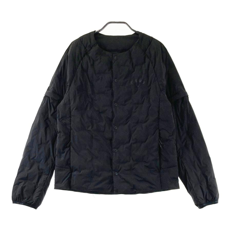 CALLAWAY キャロウェイ 2WAY ダウンジャケット ノーカラー ブラック系