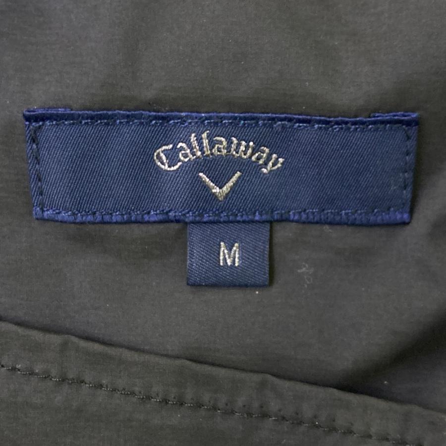 CALLAWAY キャロウェイ 2WAY ダウンジャケット ノーカラー ブラック系