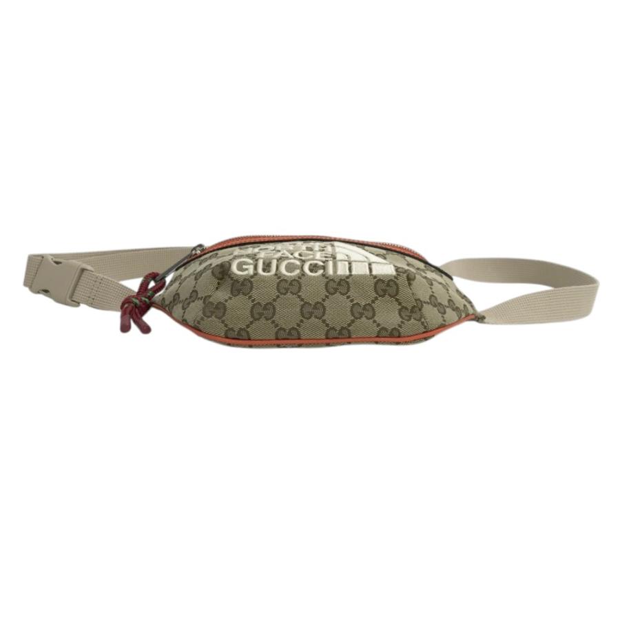 GUCCI（グッチ） 650299 ボディバッグ THE NORTH FACE GG ベージュ系