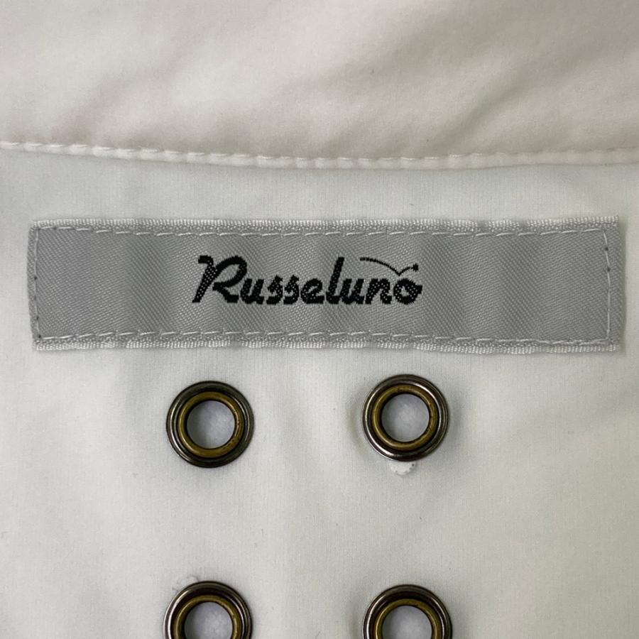 Russeluno（ラッセルノ） ジップ ナイロンベスト ホワイト系 6 ゴルフ