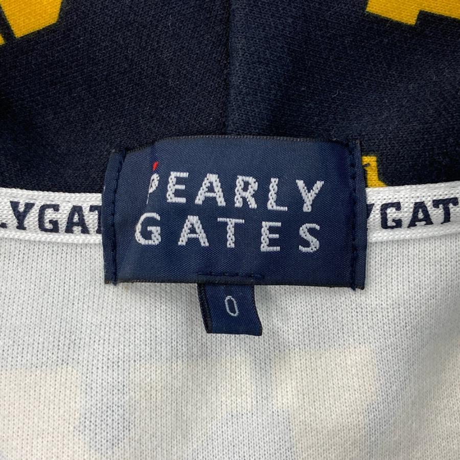 PEARLY GATES パーリーゲイツ 長袖フーディ ジップパーカー 総柄