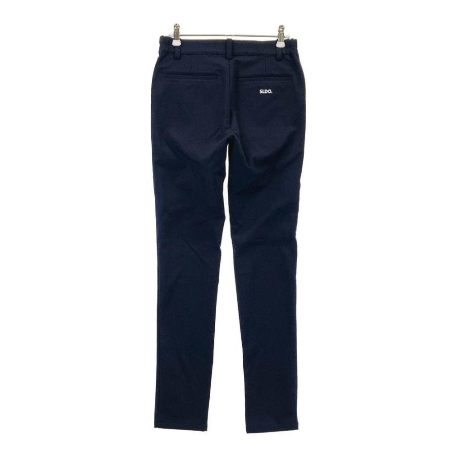 サイズ：S SLDO. エスルド 9610-31101/2025年モデル 裏起毛 ストレッチパンツ  ネイビー系 [240101634807] ゴルフウェア メンズ ストスト SLDO.（エスルド） 9610-31101/2025年モデル 裏起毛 ストレッチパンツ