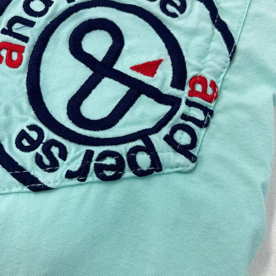 and per se（アンパスィ） ストレッチ ショートパンツ ブルー系 S