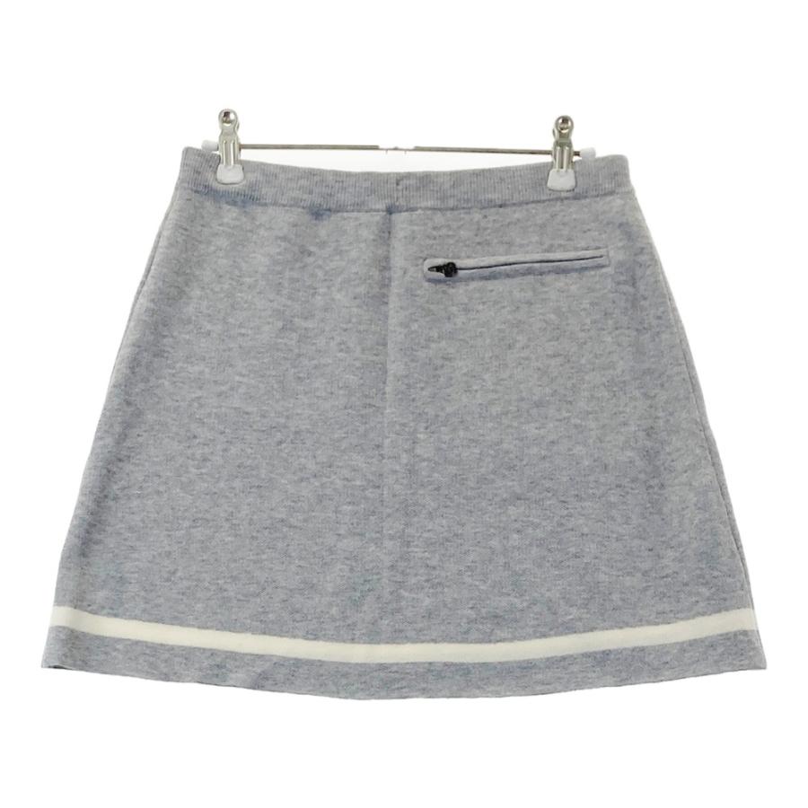 DESCENTE ゴルフスカート グレー 新品】DESCENTE GOLF デサントゴルフ ニットスカート グレー系 L