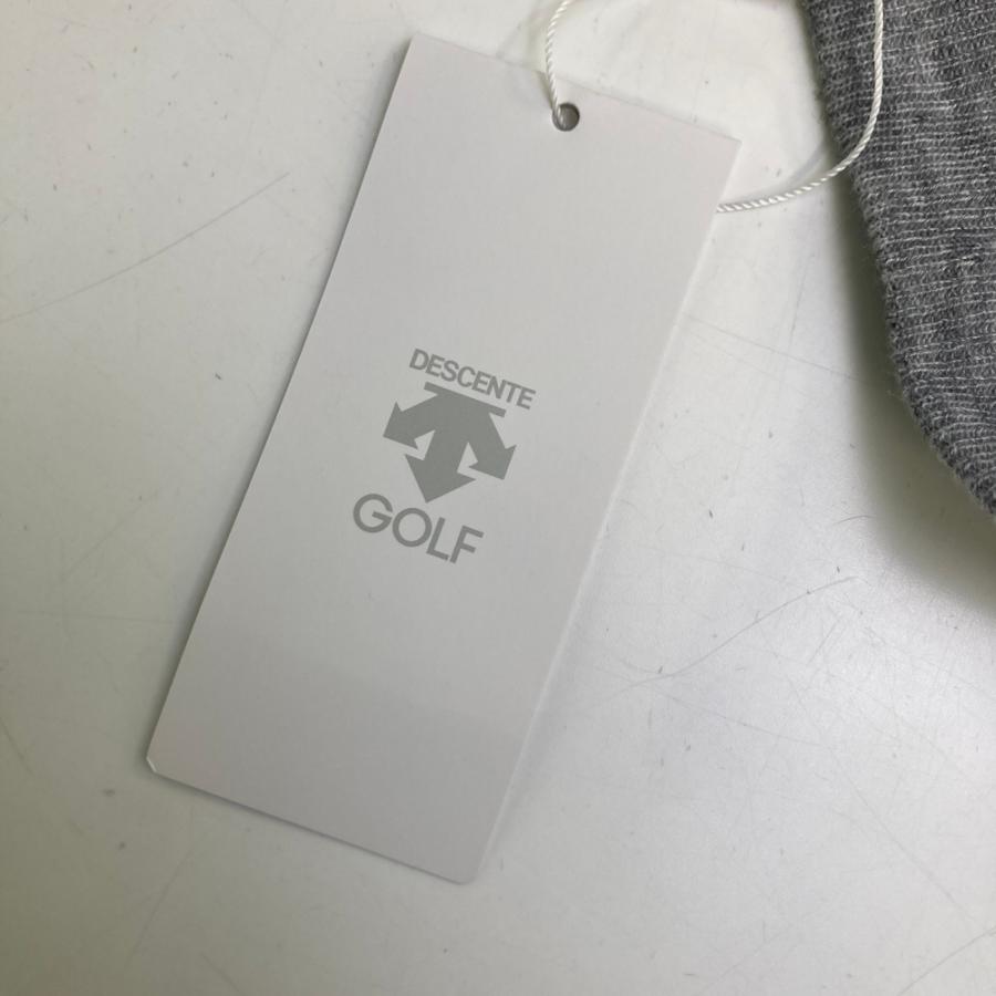 新品】DESCENTE GOLF デサントゴルフ ニットスカート グレー系 L