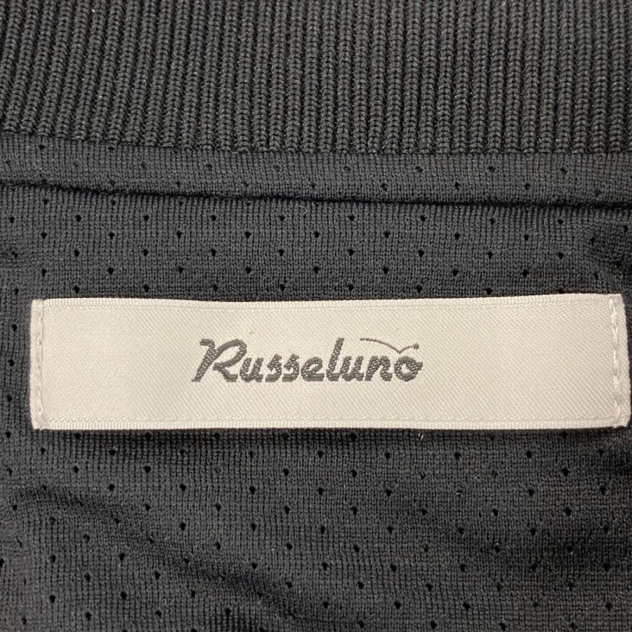 RUSSELUNO ラッセルノ ジップジャケット ブラック系 4 ゴルフウェア