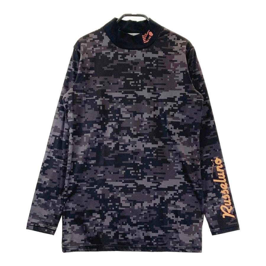 RUSSELUNO ラッセルノ 裏起毛 ハイネック 長袖 インナーTシャツ