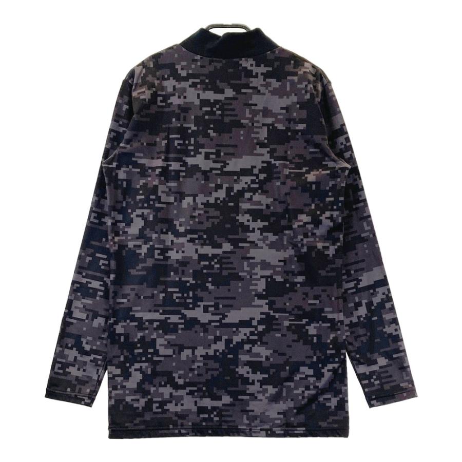 Russelno 迷彩柄 ハイネックシャツ メンズウェア RUSSELUNO ラッセルノ 裏起毛 ハイネック 長袖 インナーTシャツ