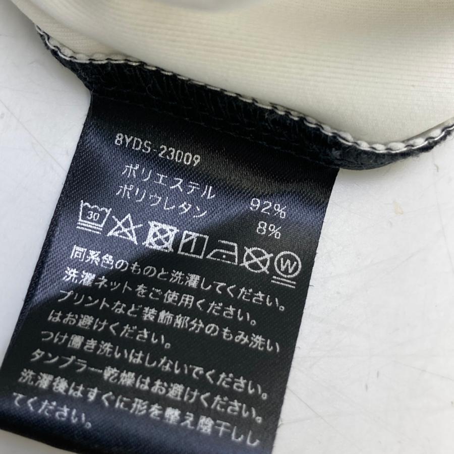 8YARDS ハチヤーズ ハイネック 半袖Tシャツ ホワイト系 L ゴルフウェア