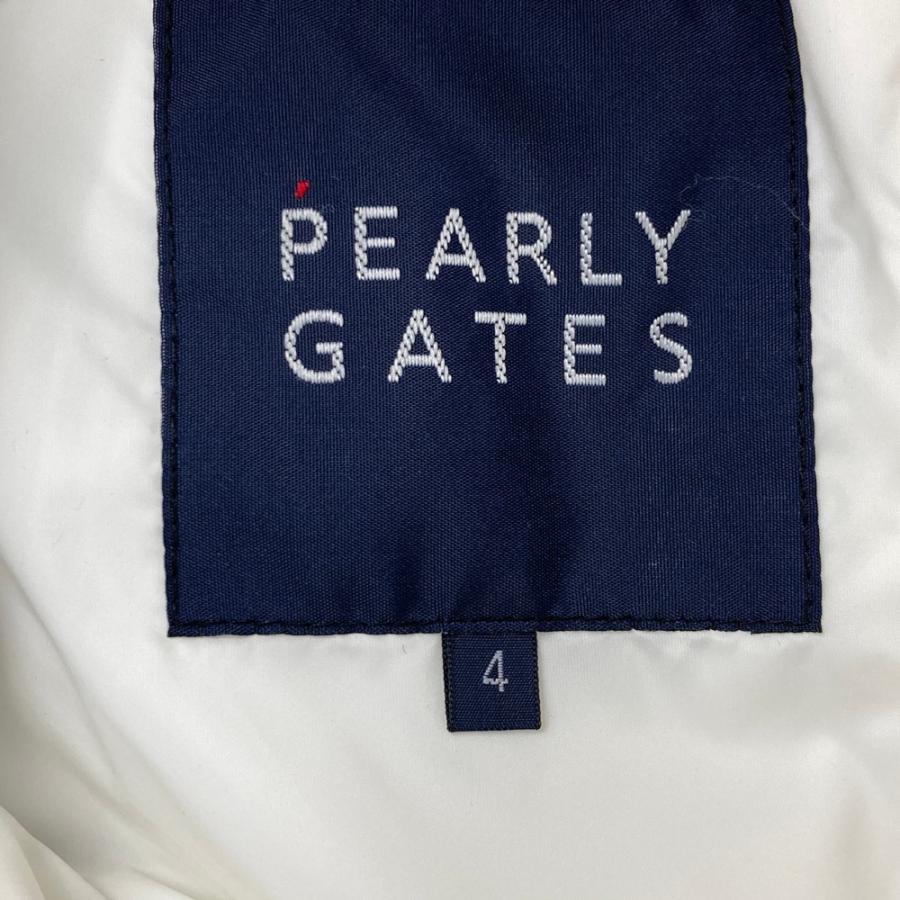 PEARLY GATES（パーリーゲイツ） 2way ダウンジャケット 千鳥柄