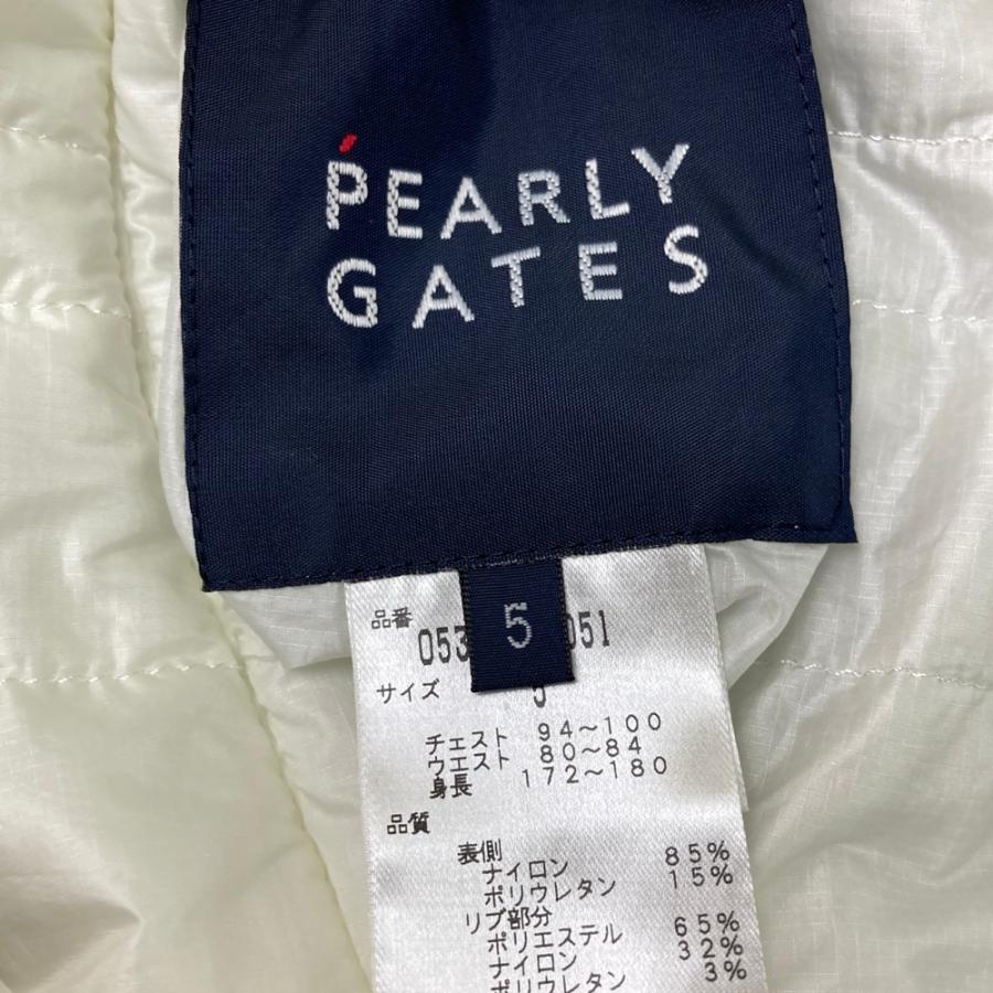 PEARLY GATES パーリーゲイツ リバーシブル 2way 中綿ジャケット ロゴ