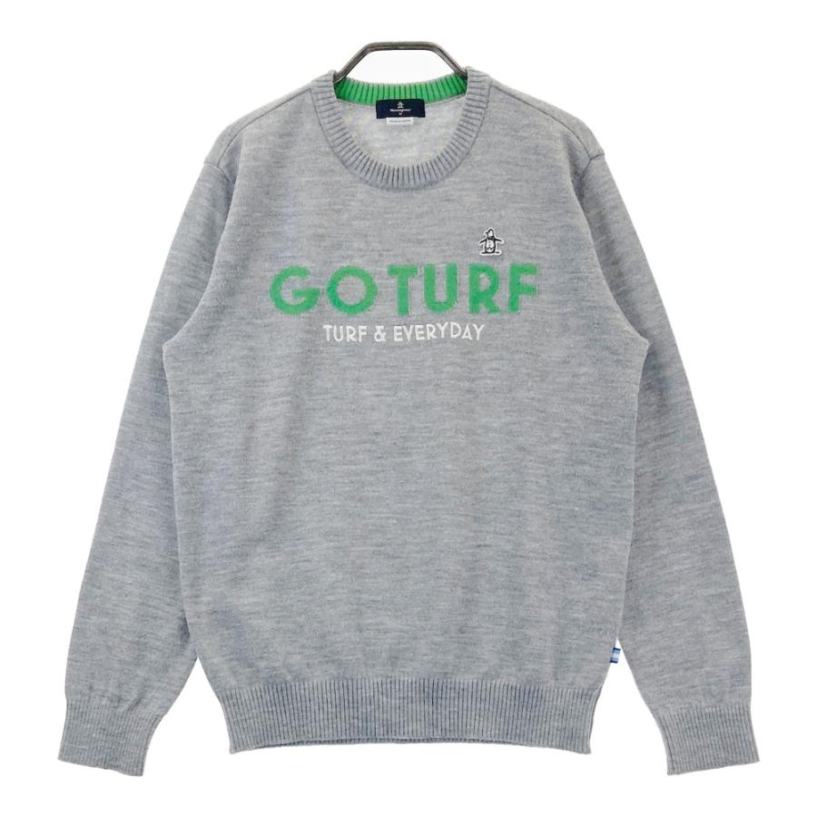 MUNSING WEAR マンシングウェア ニットセーター グレー系 M ゴルフ 