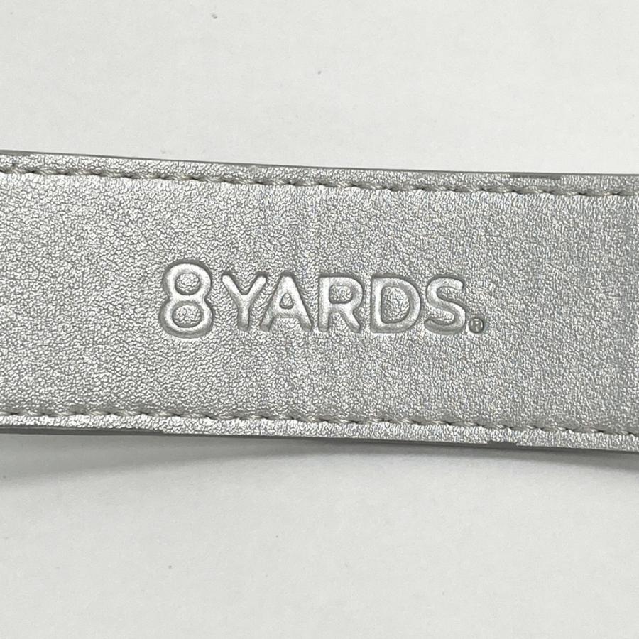 8YARDS ハチヤーズ  ベルト  シルバー系  [240101637172] ゴルフウェア ストスト 8YARDS ハチヤーズ ベルト シルバー系 ゴルフウェア : ブランド古着