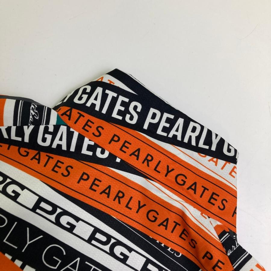PEARLY GATES パーリーゲイツ ;2024年 蓄熱 ジップジャケット ロゴ総柄