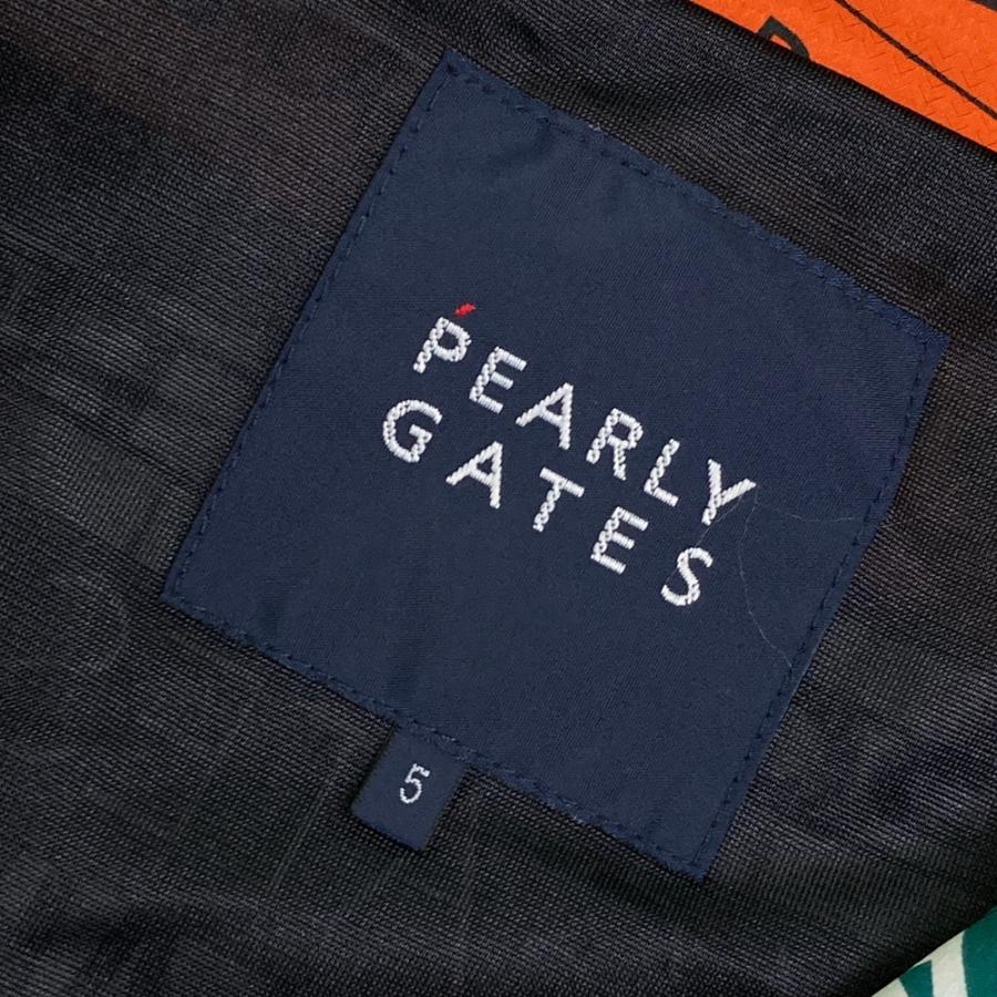 PEARLY GATES パーリーゲイツ ;2024年 蓄熱 ジップジャケット ロゴ総柄