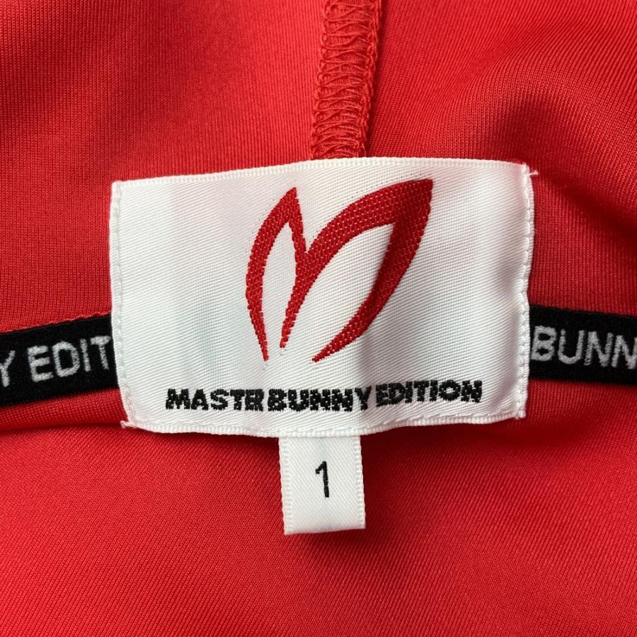 MASTER BUNNY EDITION マスターバニーエディション  スウェット 長袖パーカー  レッド系 1 ゴルフウェア レディースの画像