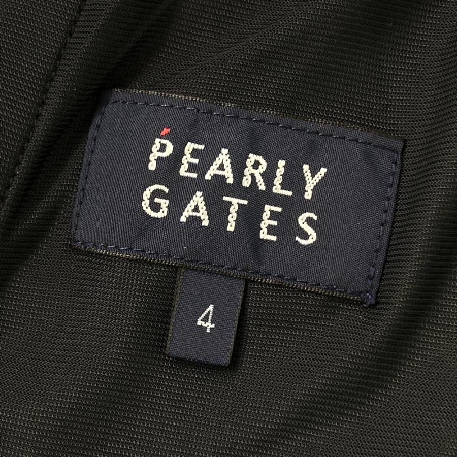サイズ：4 PEARLY GATES パーリーゲイツ 2025年モデル スウェットパンツ  ブラック系 [240101637609] ゴルフウェア メンズ ストスト PEARLY GATES（パーリーゲイツ） 2025年モデル スウェットパンツ