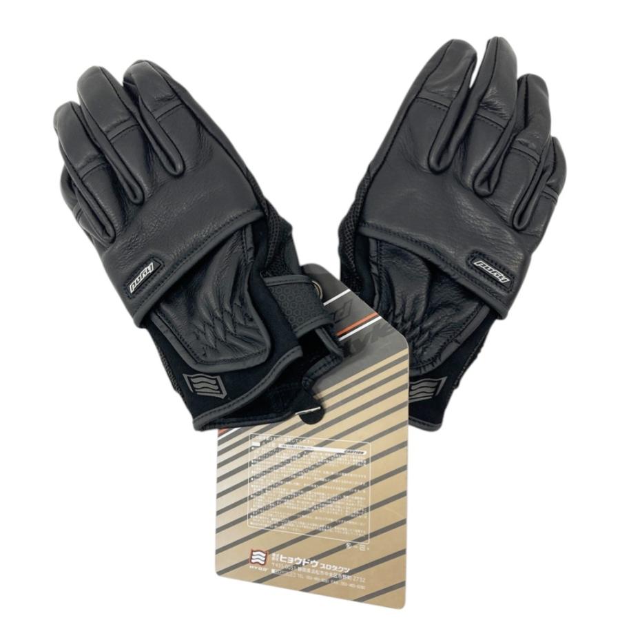 「新品」HYOD レザーグローブ stiletto STG106N サイズM 新品】HYOD ヒョウドウ STG106N LEATHER GLOVES stiletto グローブ