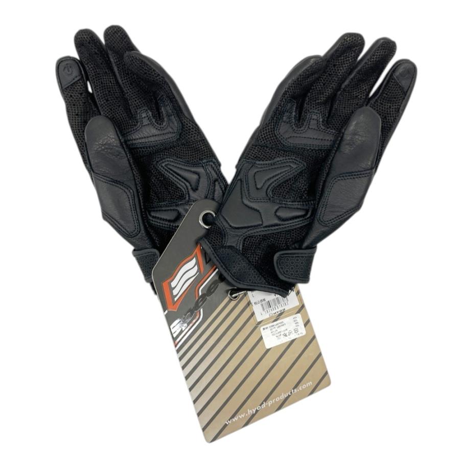 「新品」HYOD レザーグローブ stiletto STG106N サイズM 新品】HYOD ヒョウドウ STG106N LEATHER GLOVES stiletto グローブ
