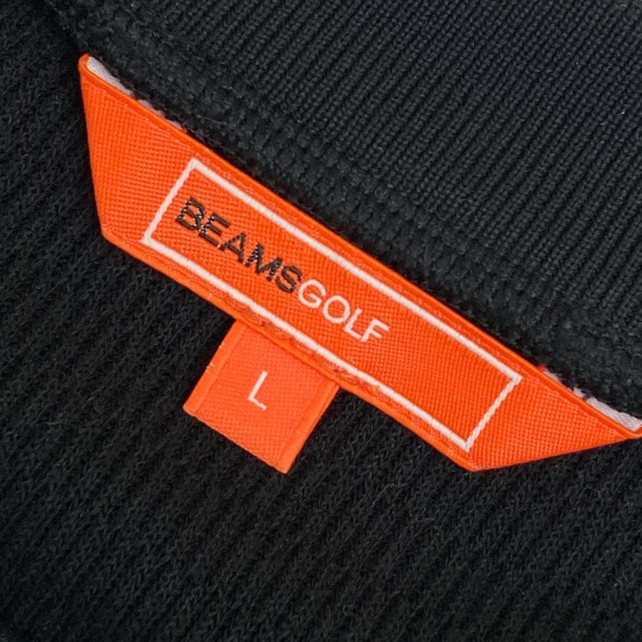 BEAMS GOLF ビームスゴルフ 2025年モデル スウェット フェイクファー 裏起毛  ブラック系 L ゴルフウェア レディースの画像