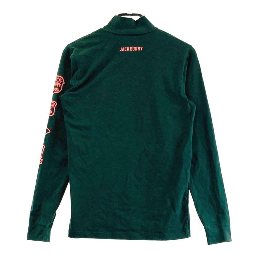 JACK BUNNY ジャックバニー モックネック長袖Tシャツ グリーン系 4