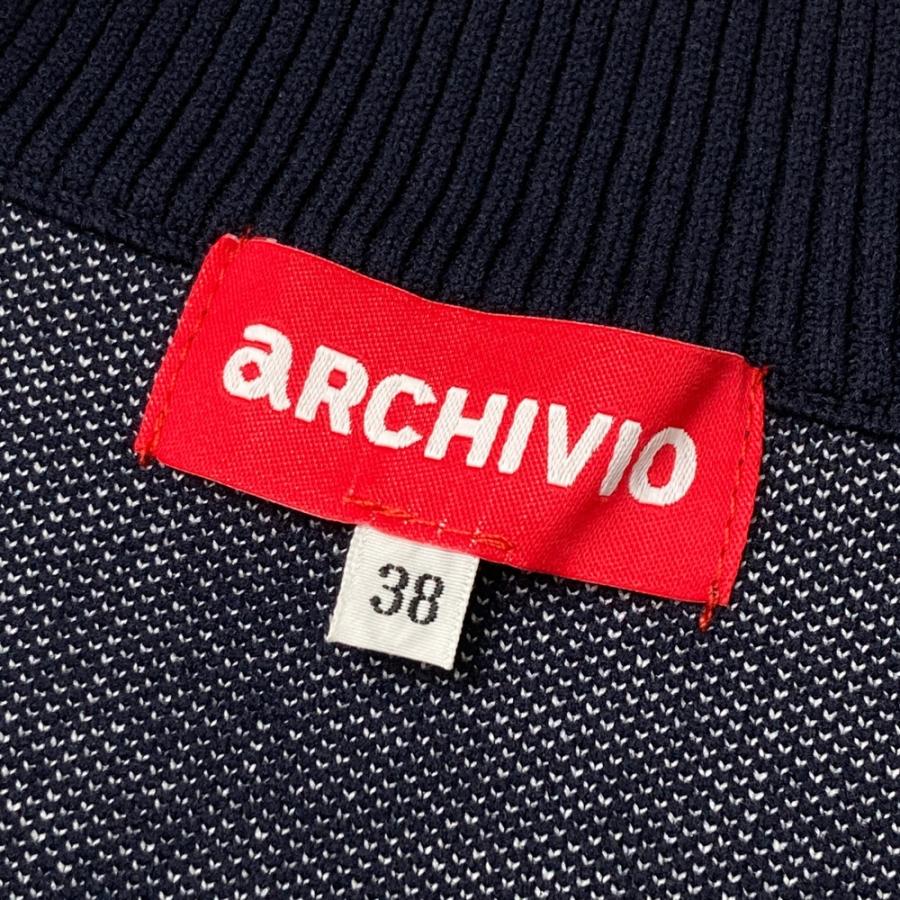 新品】ARCHIVIO アルチビオ 2025年モデル フルジップ ニットベスト