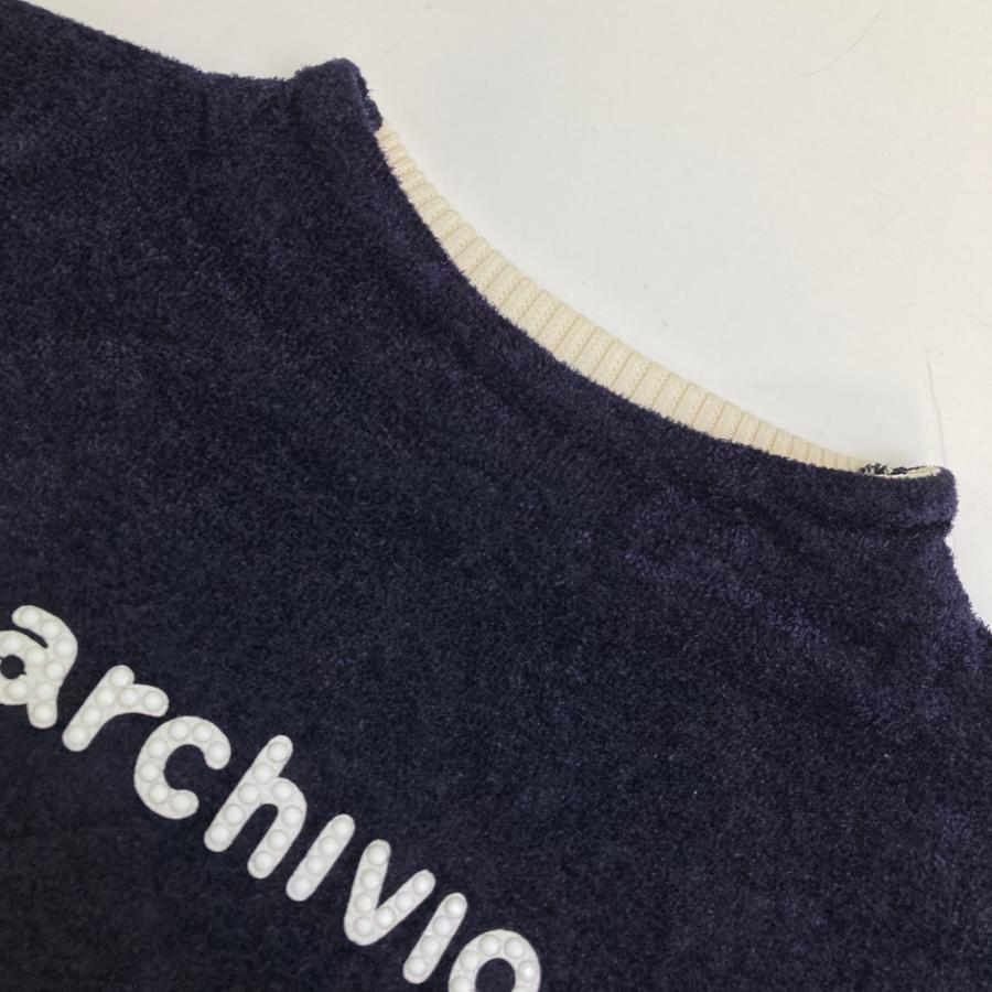 ARCHIVIO アルチビオ 2024年モデル 起毛 モックネック長袖ニット