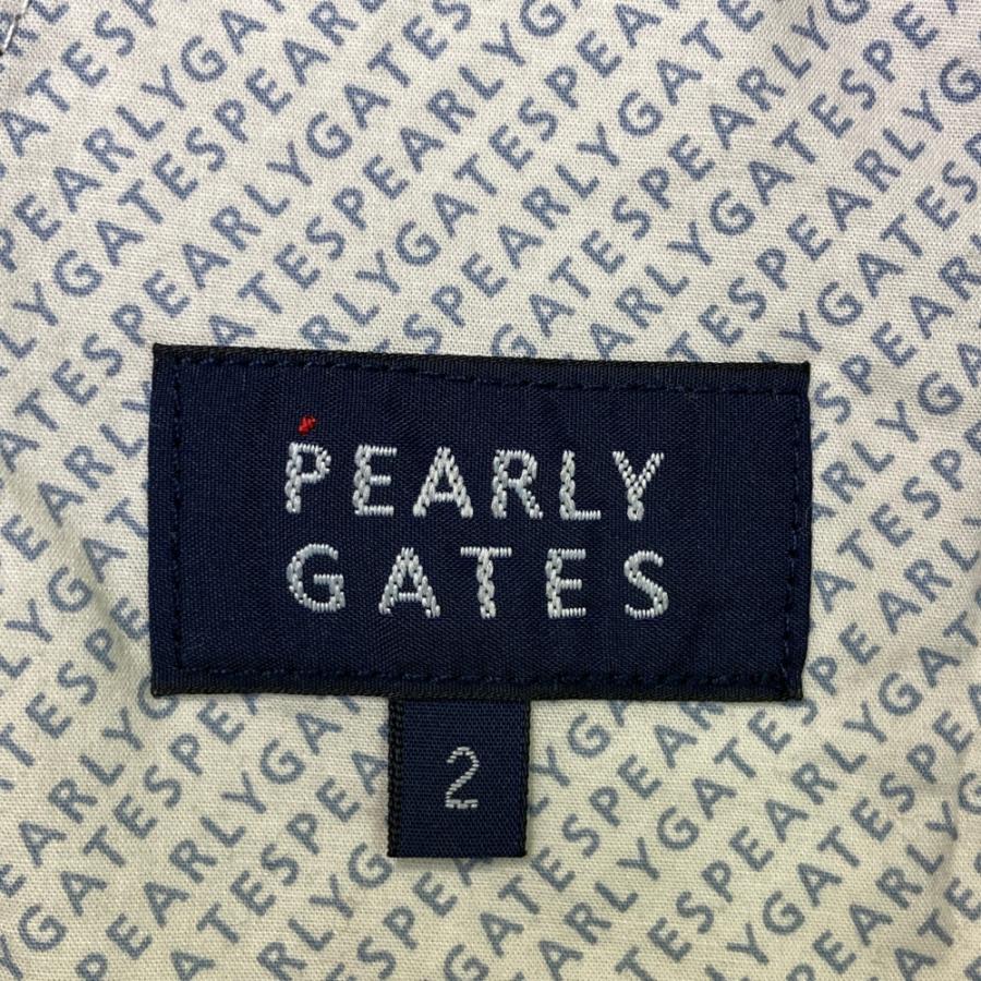 PEARLY GATES パーリーゲイツ  プリーツ切替スカート  ブラック系 2 ゴルフウェア レディースの画像