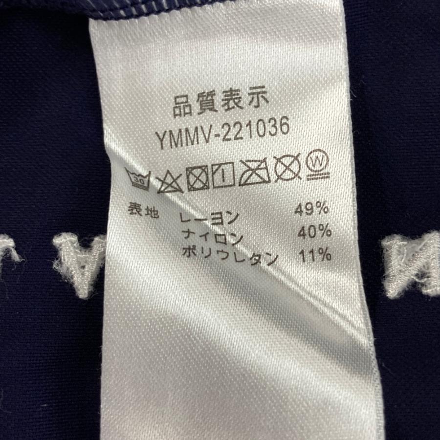 MUTA MARINE ムータマリン バイカラー クロップド半袖ポロシャツ