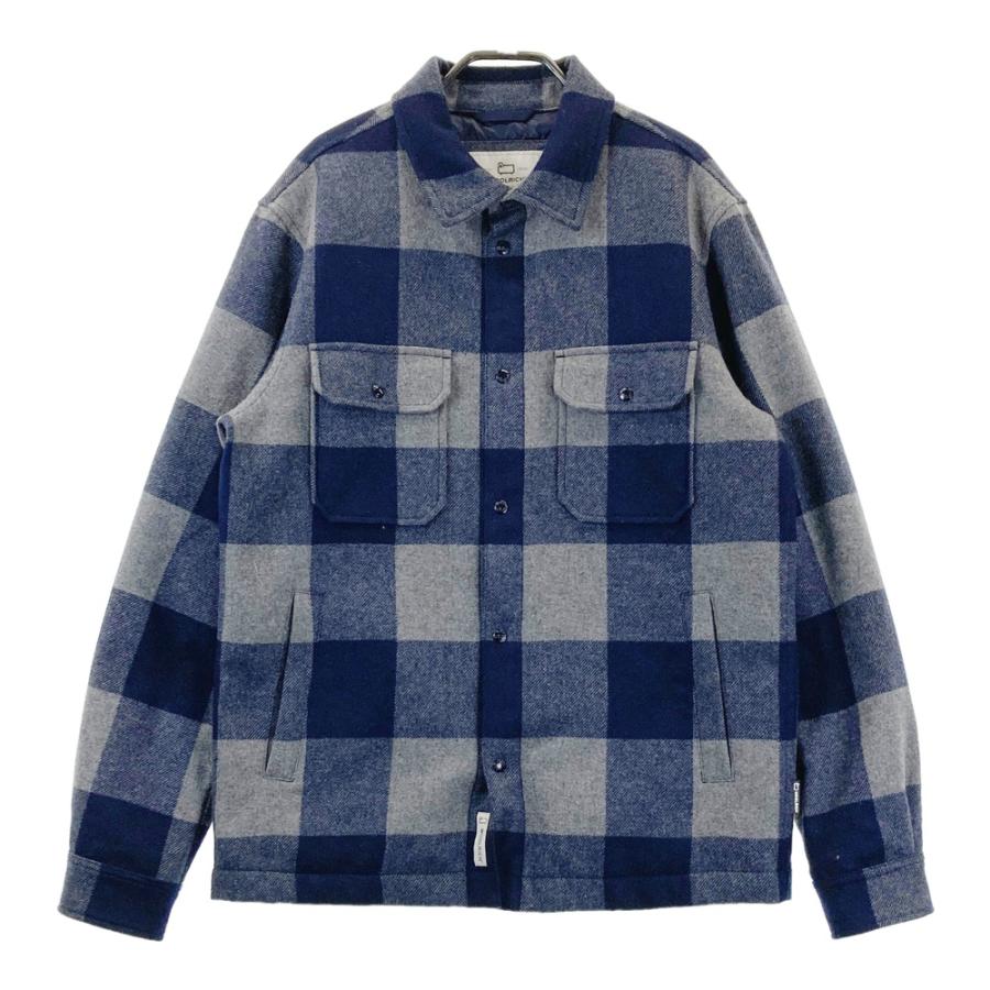 【身幅：６０cm】ウールリッチ チェック ブルゾン m l 【WOOLRICH】 身幅：60cm】ウールリッチ チェック ブルゾン m l 【WOOLRICH】
