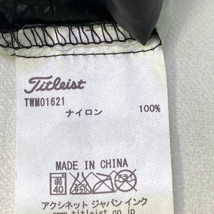 TITLEIST タイトリスト ナイロン ジップジャケット ブラック系 LL
