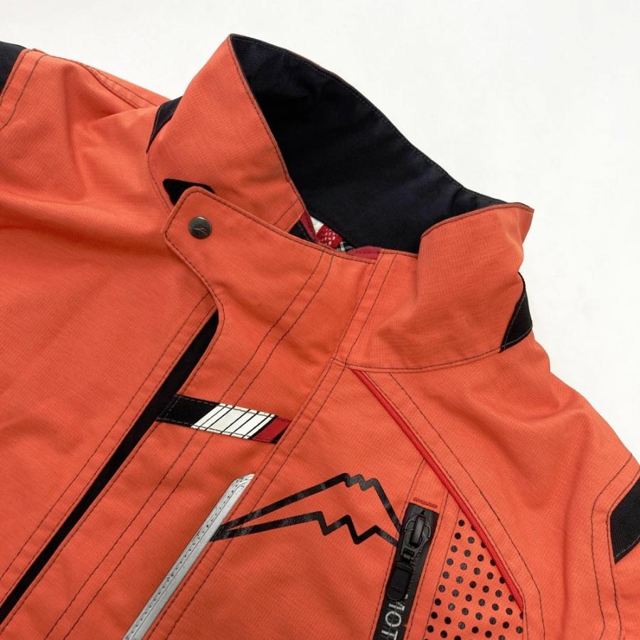 KUSHITANI クシタニ K-2350 アクアジャケット オレンジ系 L バイク