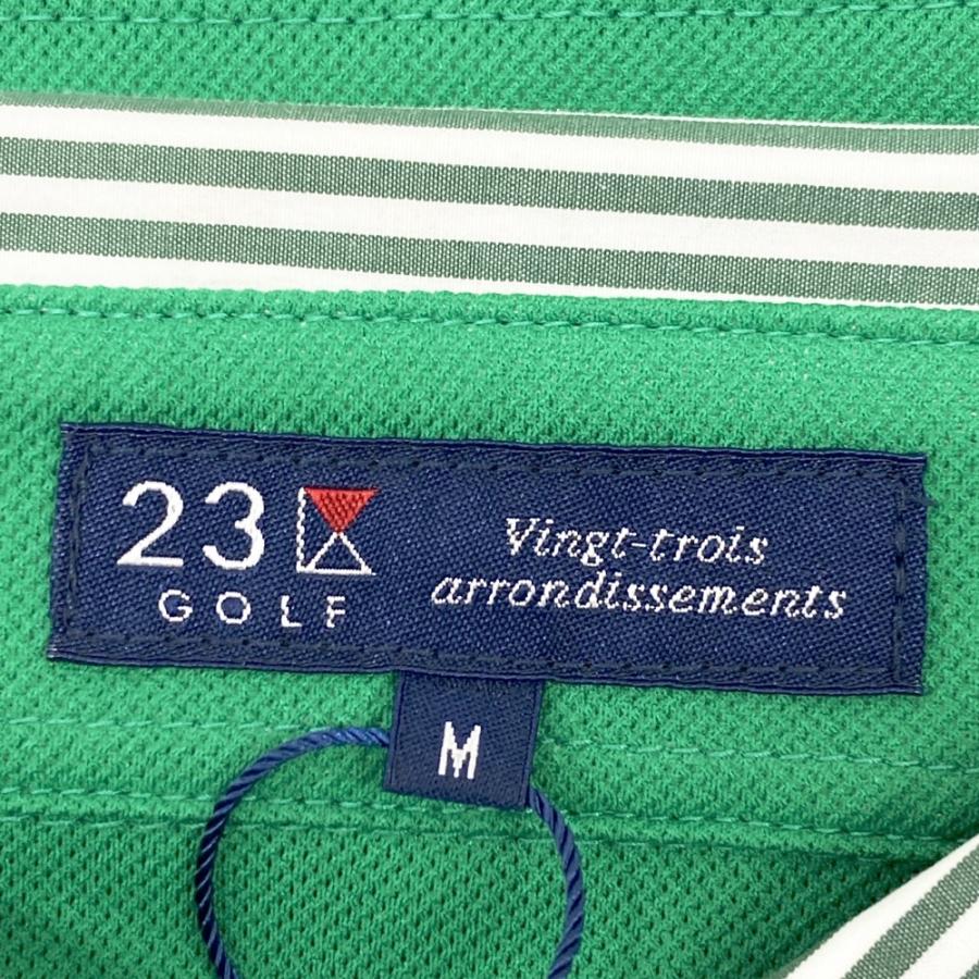 23区GOLF 【新品】23区GOLF ニジュウサンクゴルフ 襟デザイン 半袖