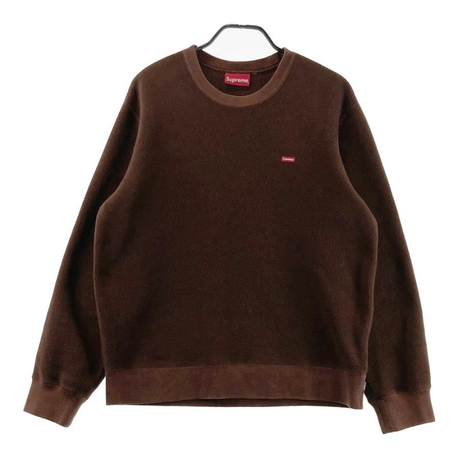 良品 Supreme シュプリーム スモールボックスロゴ ポーラテック フリーストレーナー M ネイビー メンズ 古着 中古 USED SUPREME シュプリーム フリーストレーナー POLARTEC SMALL BOX LOGO